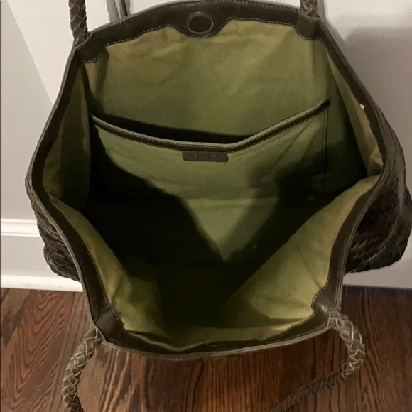 Bembien Gabrielle Bag - Houndstooth Olive/Black Houndstooth - Picture 3 of 9